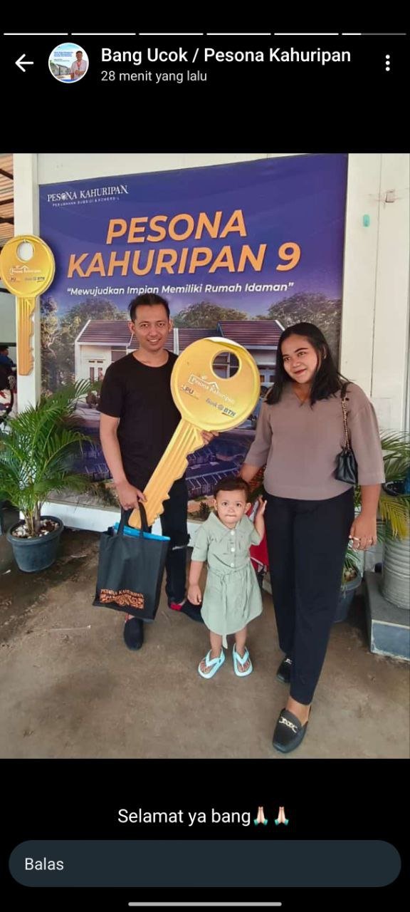 Keluarga Bpk. Rizky Pesona Kahuripan 15